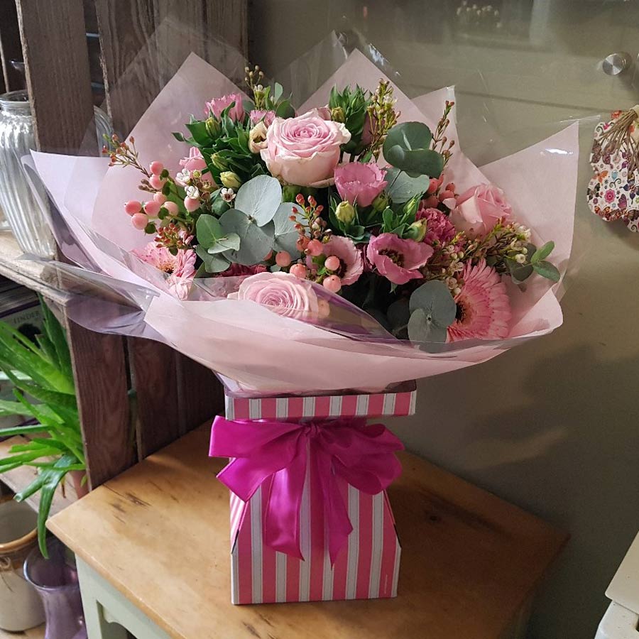 Pretty in Pink - bouquet variation