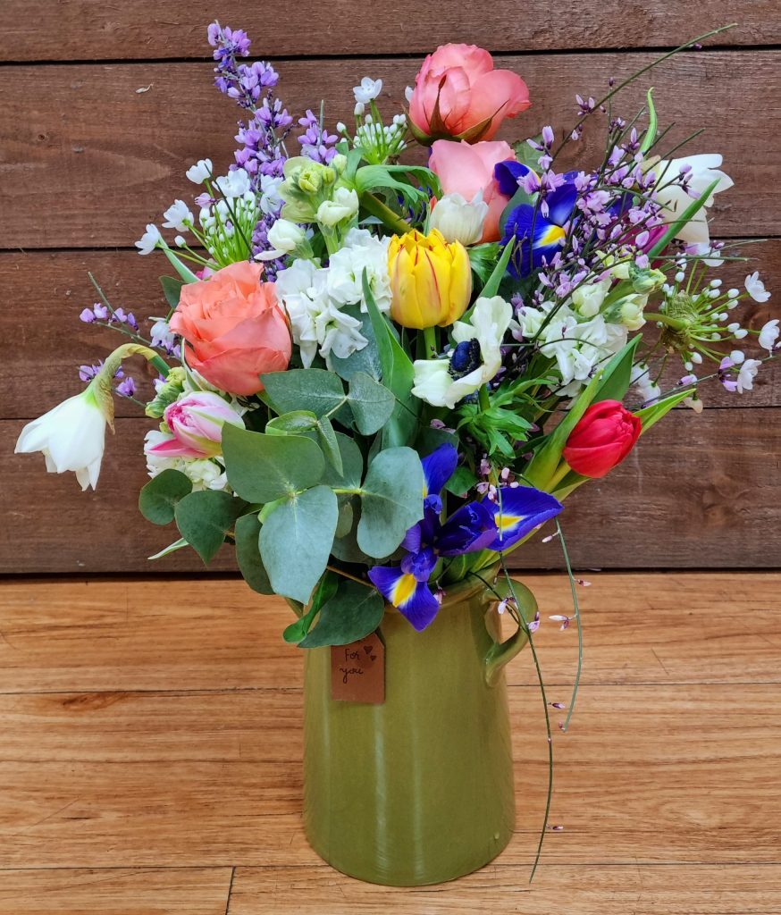 Mother's Day Milk Churn Hand Tied